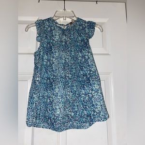 Size Small Loft Blue and Green Blouse